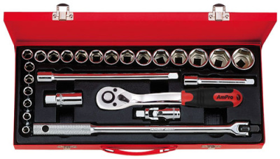 T45412 Набор головок и аксессуаров 1/2", 26 предметов T45412 Набор головок и аксессуаров 1/2", 26 предметов