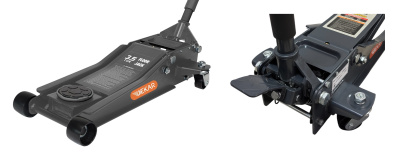 Домкрат гидравлический подкатной Dekar HJ5605F  с педалью для быстрого подвода Домкрат гидравлический подкатной Dekar HJ5605F  с педалью для быстрого подвода