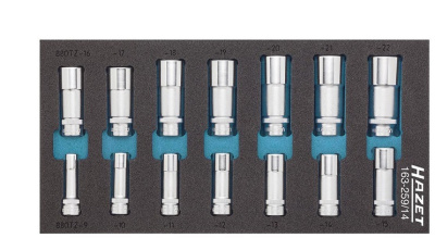 Набор торцевых головок Hazet163-259/14 Набор торцевых головок Hazet163-259/14