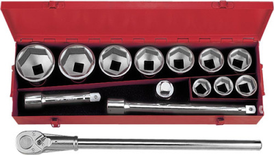 T45760 Набор 12-гранных головок и аксессуаров 1", 14 предметов T45760 Набор 12-гранных головок и аксессуаров 1", 14 предметов