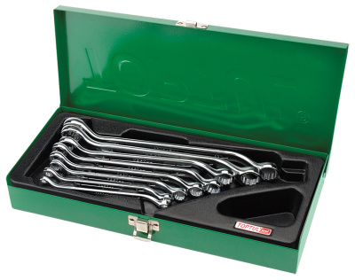 Набор накидных ключей 45º 6-22 мм, 8 предметов в метал. кейсе TOPTUL GAAD0804 Набор накидных ключей 45º 6-22 мм, 8 предметов в метал. кейсе TOPTUL GAAD0804