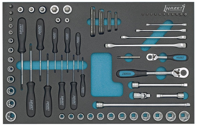 Набор торцевых головок Hazet 163-53/75 Набор торцевых головок Hazet 163-53/75